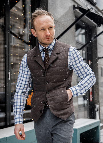 Жилет “Lastley Brown”