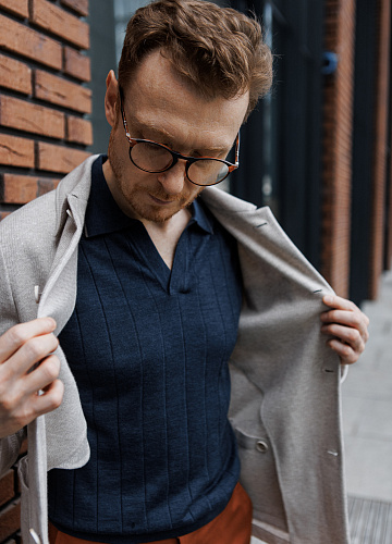 Пиджак “Soft beige overshirt”