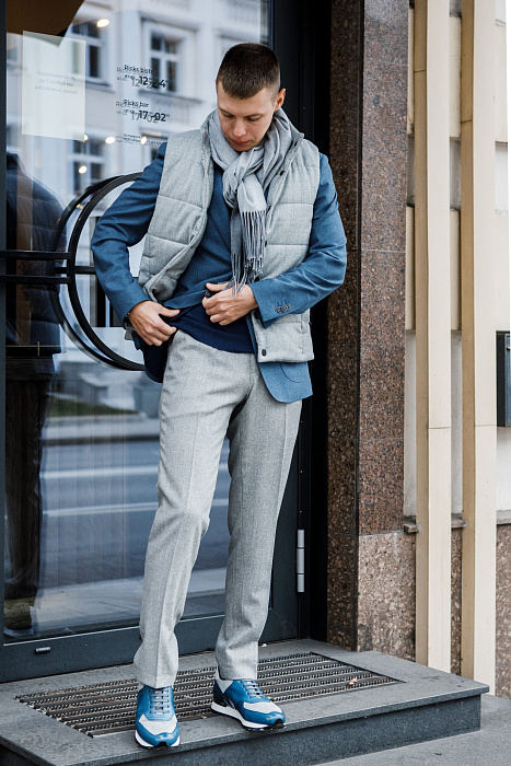 Жилет “Aston Light Grey”