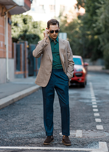 Пиджак “Hopsack Beige”