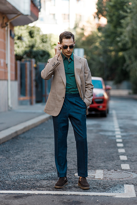 Пиджак “Hopsack Beige”