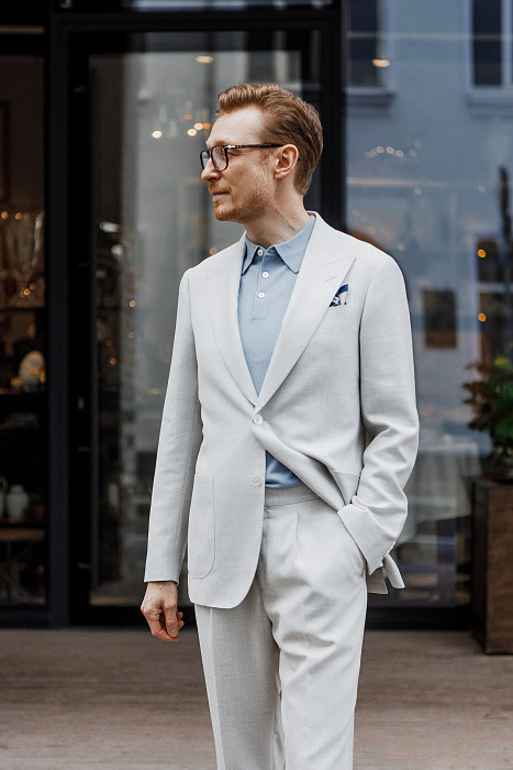 Костюм “Pale stone grey”