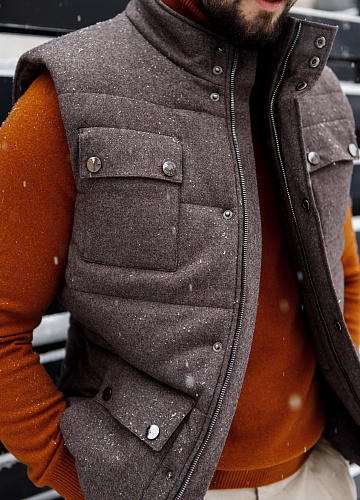 Жилет ”Woodstock Brown”