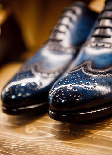 Обувь “Full Navy Brougues“