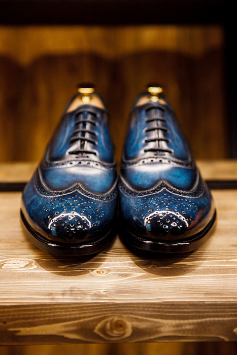 Обувь “Full Navy Brougues“