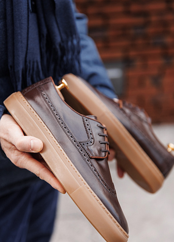 Обувь “Derby trainer brown“