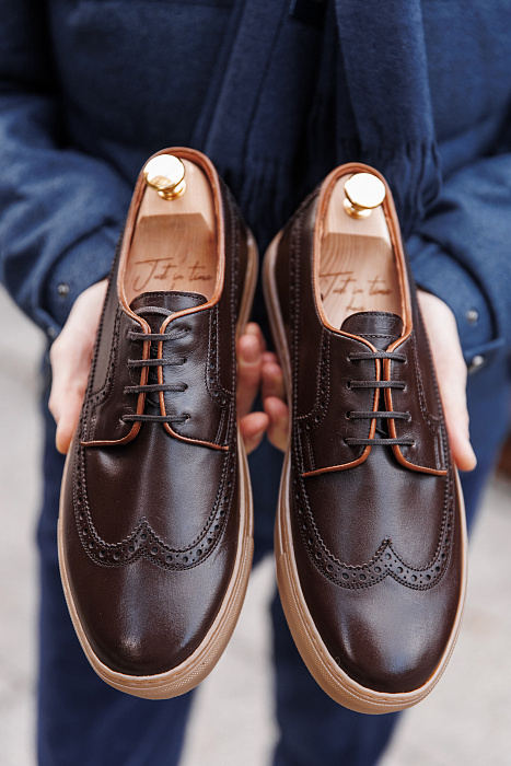 Обувь “Derby trainer brown“