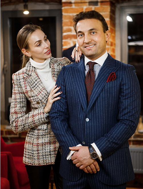 костюм “Winter Blue Stripe”