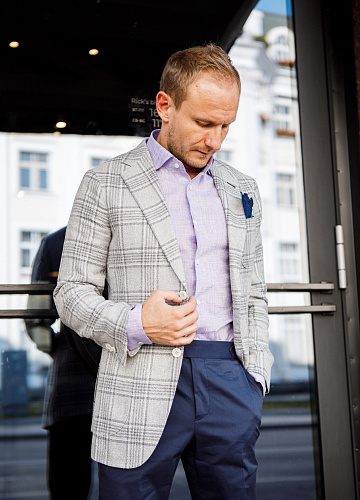 Пиджак “Silver Gray”